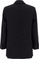 Black Virgin Wool Blazer 2