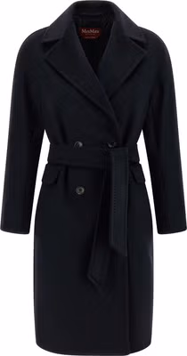 Blue Cashmere Coat