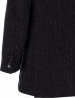 Black Virgin Wool Blazer 4