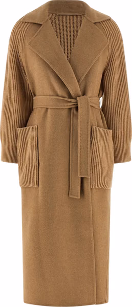 Beige Wool Coat