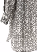 Gray Silk Short Dress 4