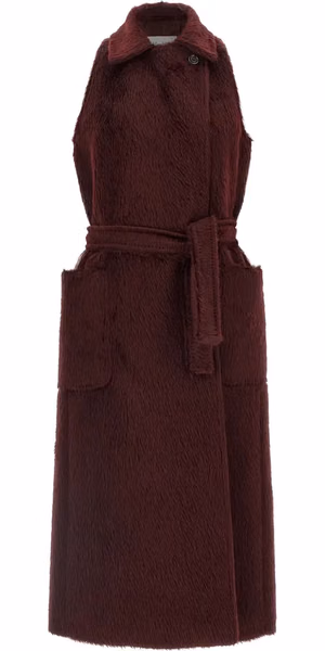 Bordeaux Wool Coat