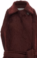 Bordeaux Wool Coat 3