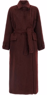 Bordeaux Wool Coat