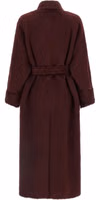 Bordeaux Wool Coat 2