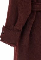 Bordeaux Wool Coat 4