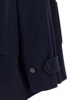 Blue Virgin Wool Coat 4