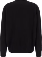 Black Wool Cardigan 2