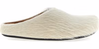 White Calfskin Mules 1