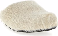 White Calfskin Mules 2