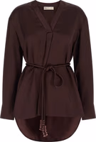 Bordeaux Viscose Blouse 1