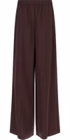 Bordeaux Viscose Casual Pants 1
