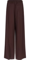 Bordeaux Viscose Casual Pants 2