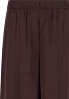 Bordeaux Viscose Casual Pants 3