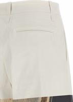 White Polyamide Casual Pants 4