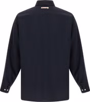 Blue Virgin Wool Blouse 2
