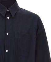 Blue Virgin Wool Blouse 3