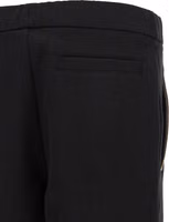 Black Cotton Joggers (Workout Pants) 4