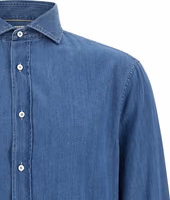 Blue Cotton Blouse 3