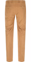 Beige Cotton Casual Pants 2
