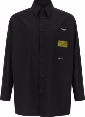 Black Polyester Blouse