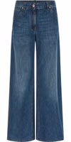 Blue Cotton Relaxed Fit Jeans 1