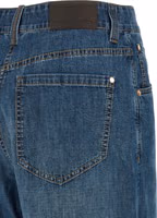 Blue Cotton Relaxed Fit Jeans 4