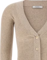 Beige Wool Cardigan 3