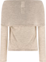Beige Cashmere Cardigan 3