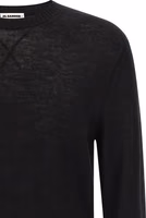 Black Virgin Wool Cardigan 3