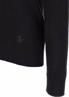Black Virgin Wool Cardigan 4