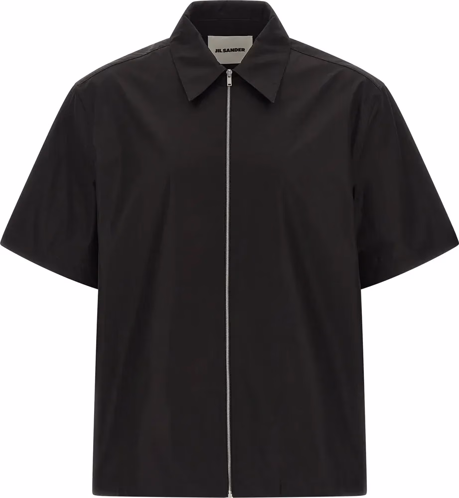 Black Cotton Blouse
