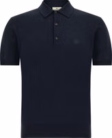 Blue Cotton Polo Shirt 1