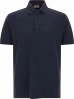 Blue Cotton Polo Shirt 1