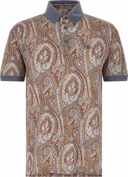 Multicolor Cotton Polo Shirt