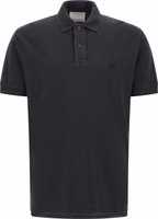 Black Cotton Polo Shirt 1