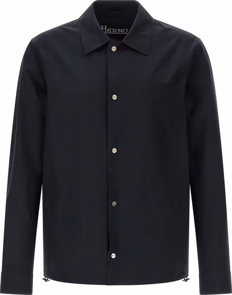 Blue Polyamide Shell Jacket