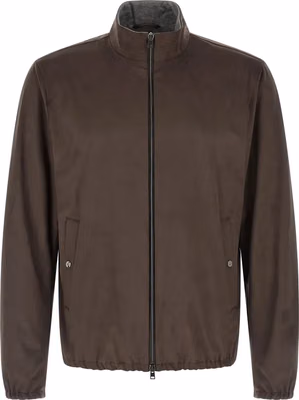 Brown Polyester Jacket