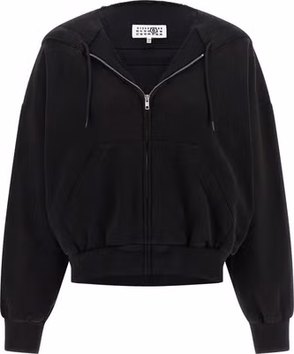 Black Cotton Sweatshirt