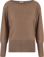 Brown Viscose Cardigan 1