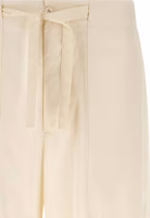 Beige Cotton Cargo Pants 3