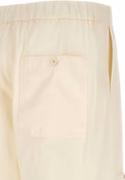 Beige Cotton Cargo Pants 4