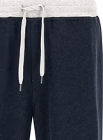 Blue Cotton Joggers (Workout Pants) 3