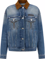 Blue Cotton Denim Jacket 1
