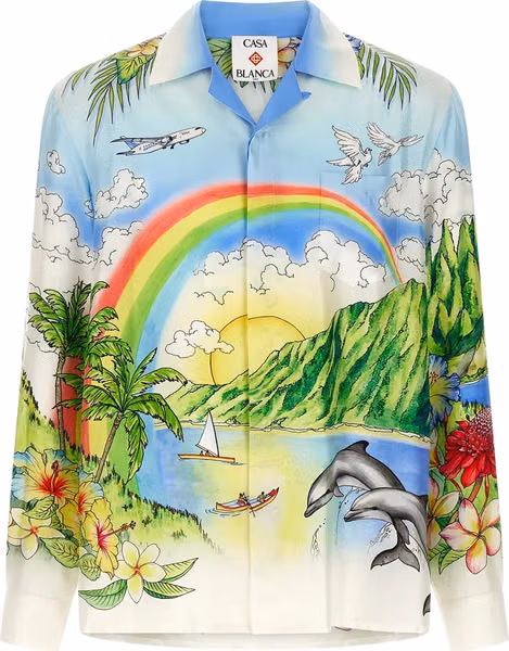 Multicolor Silk Blouse