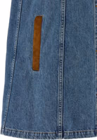 Blue Cotton Short Dress 4