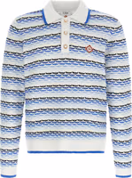Blue Cotton Polo Shirt 1