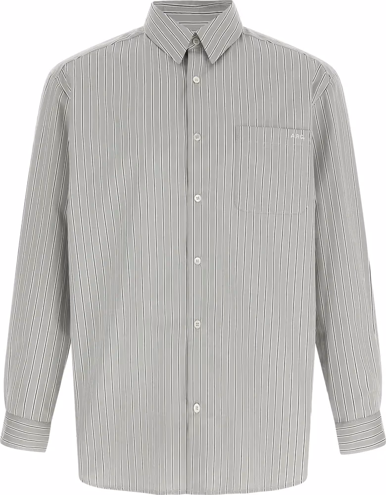 Gray Cotton Blouse