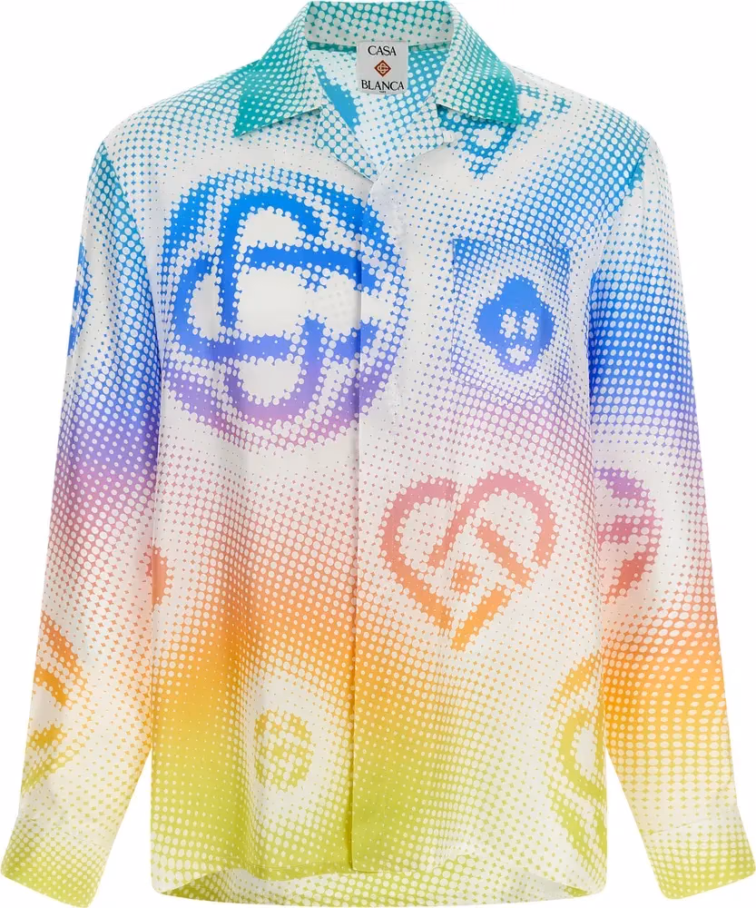 Multicolor Silk Blouse