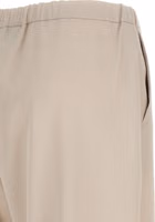 Beige Virgin Wool Athletic Pants 4